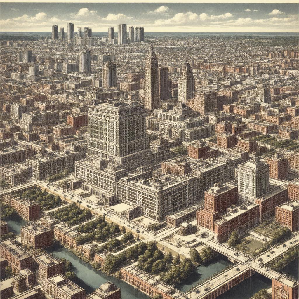 AI-created image of Joliet, Illinois, United States