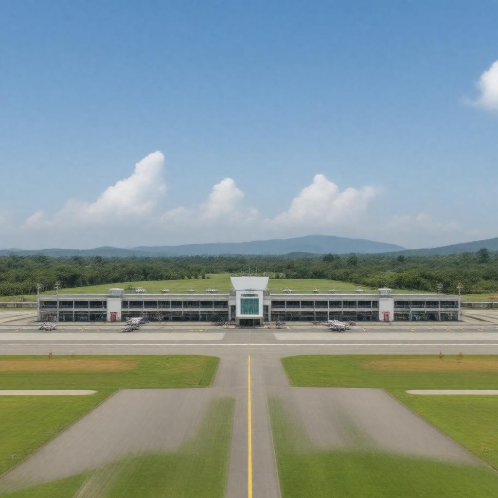 AI-created image of Jolly Grant Airport, Dehradun