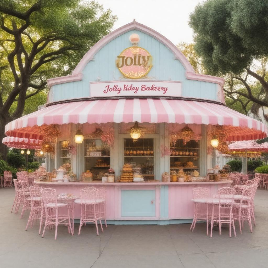 AI-created image of Jolly Holiday Bakery Cafe