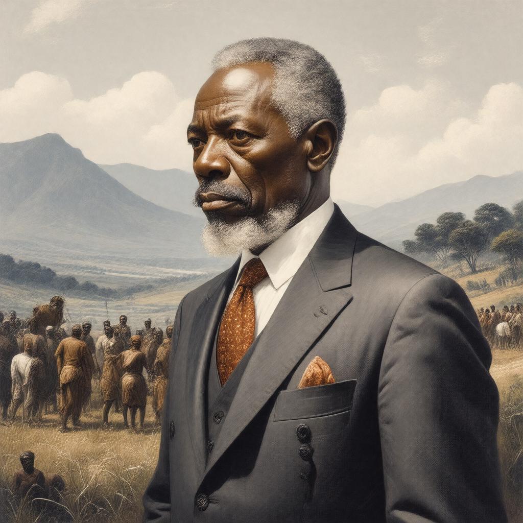 AI-created image of Jomo Kenyatta