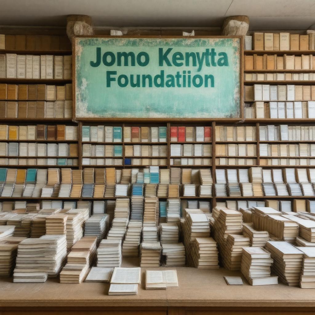 AI-created image of Jomo Kenyatta Foundation