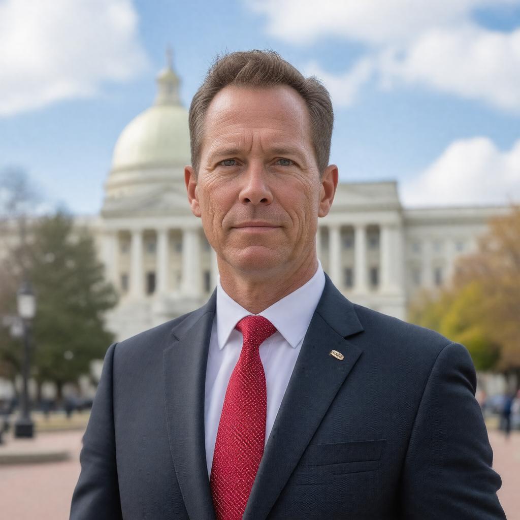 AI-created image of Jon Husted