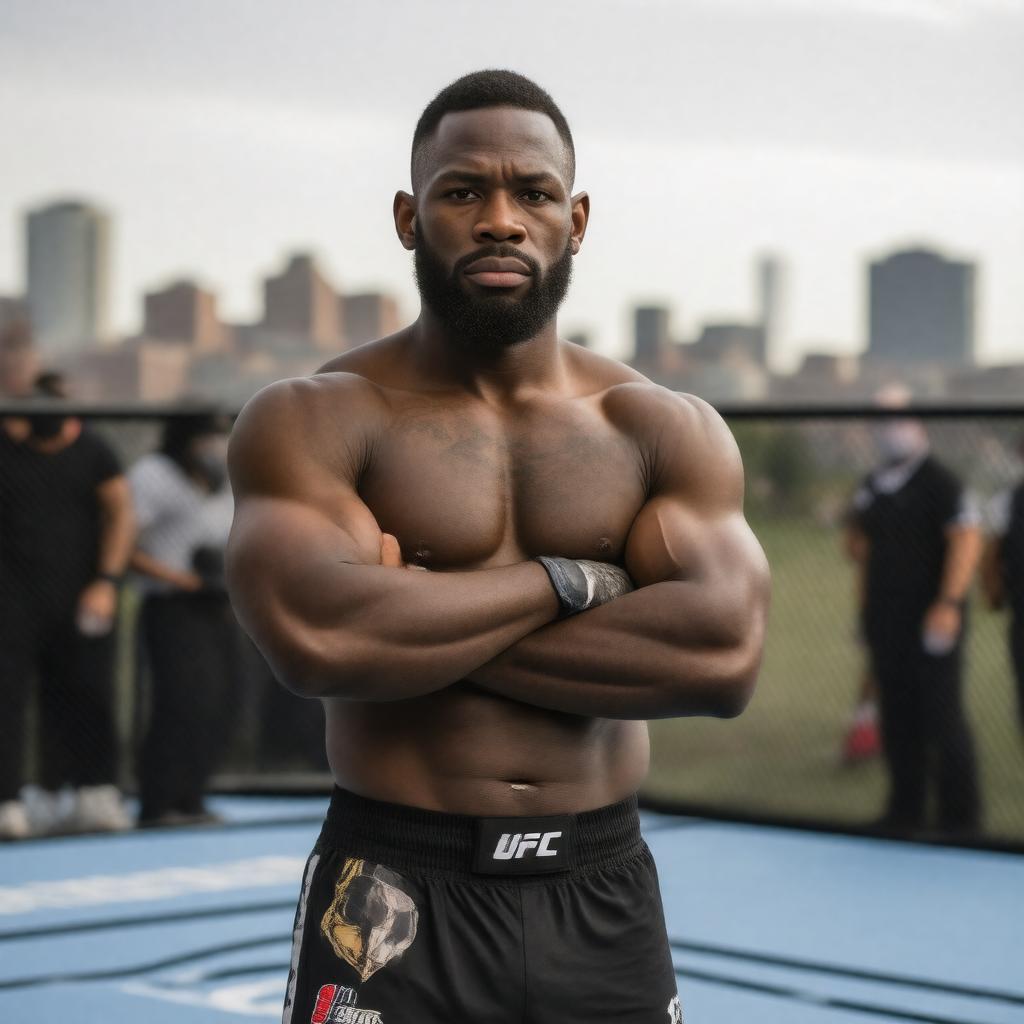 AI-created image of Jon Jones