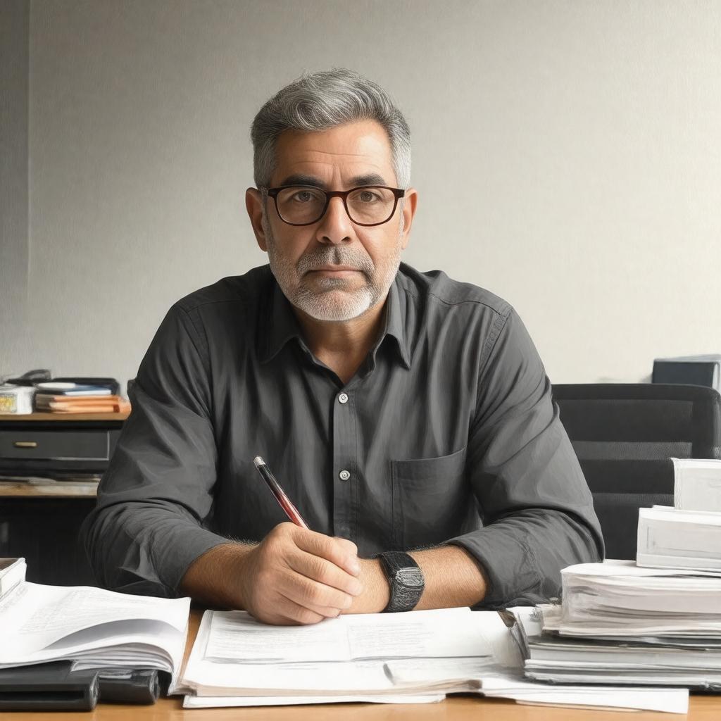 AI-created image of Jon Mooallem