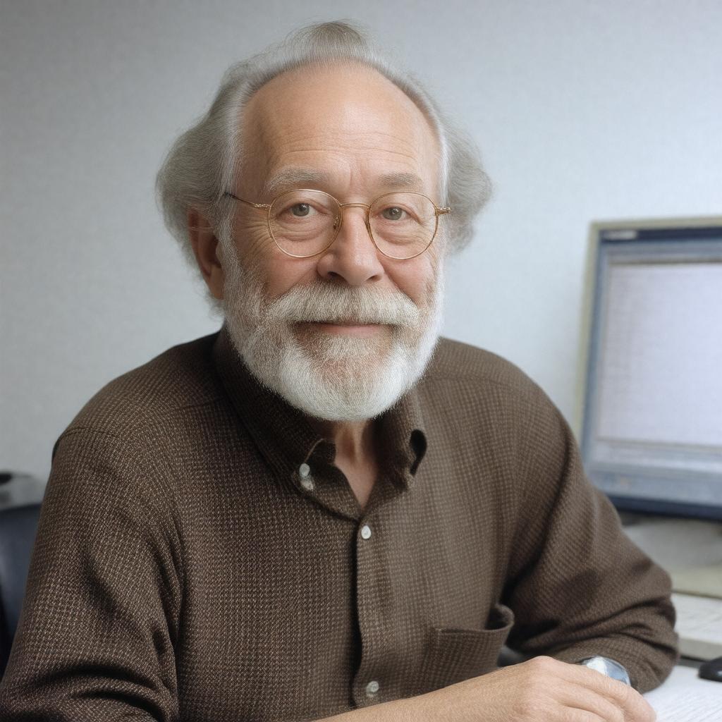 AI-created image of Jon Postel