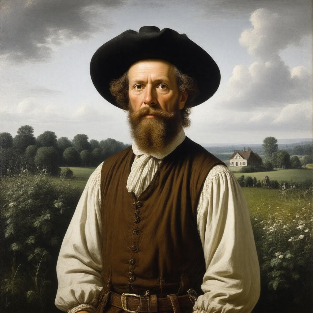 AI-created image of Jonas Bronck