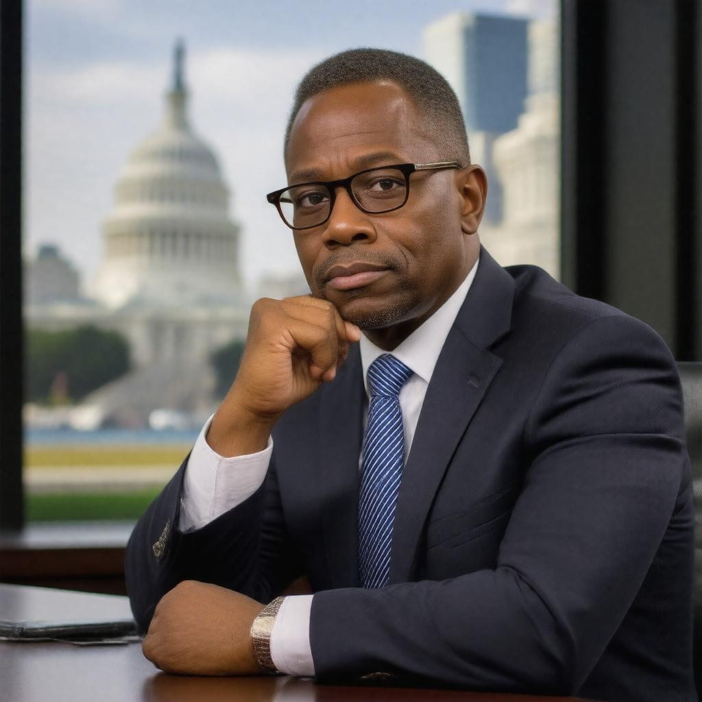 AI-created image of Jonathan Capehart