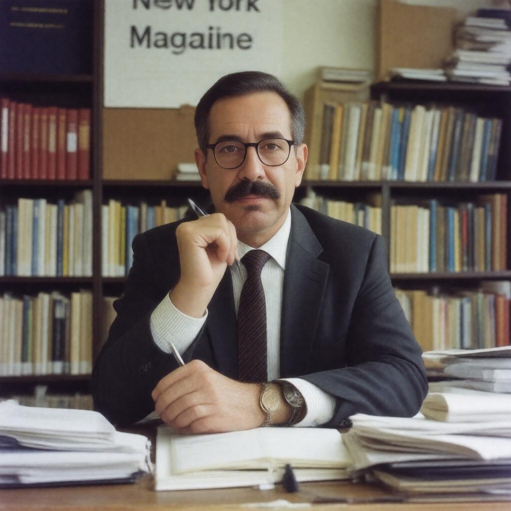 AI-created image of Jonathan Chait