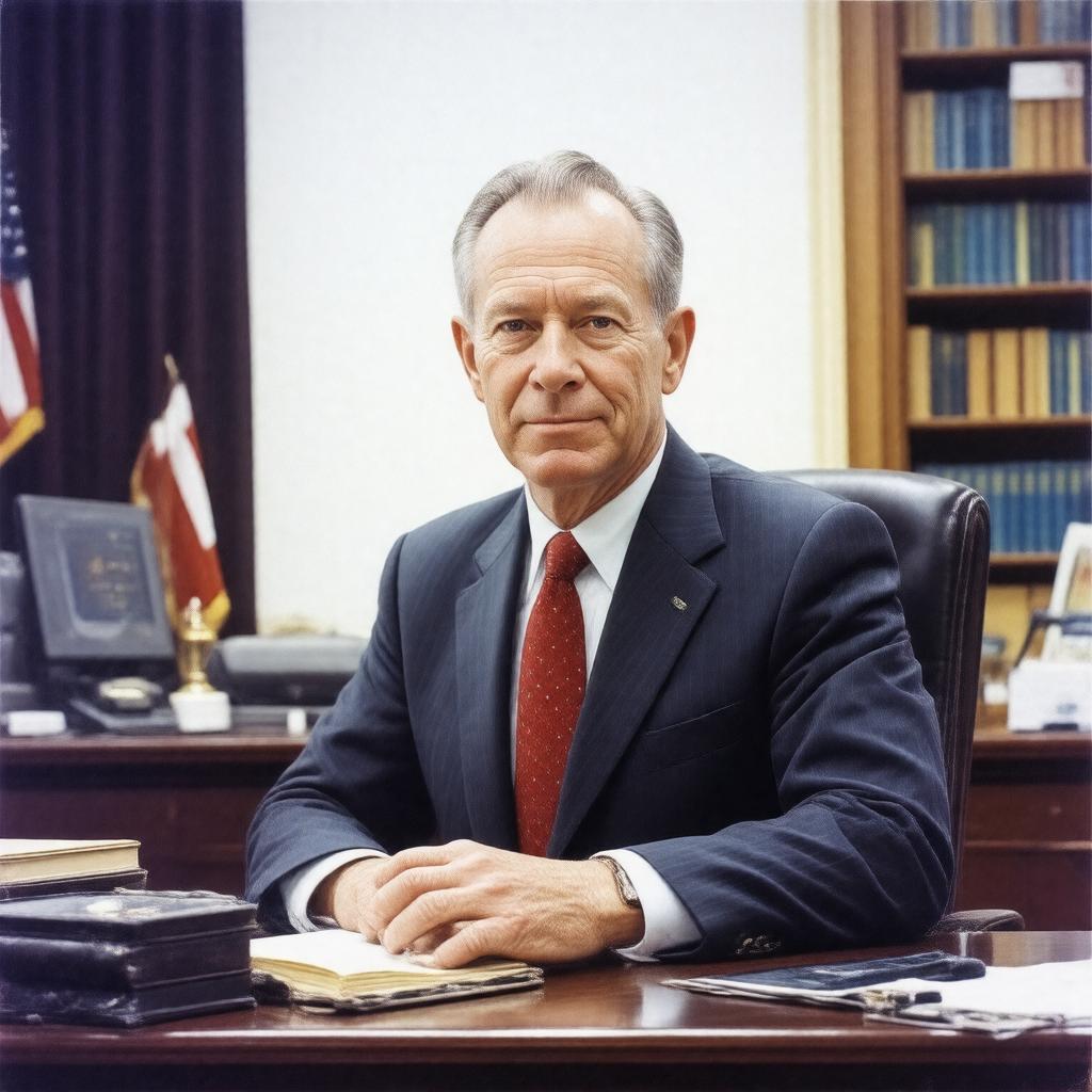 AI-created image of Jonathan Holloway