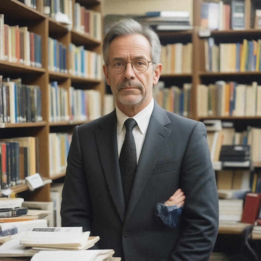 AI-created image of Jonathan Karp