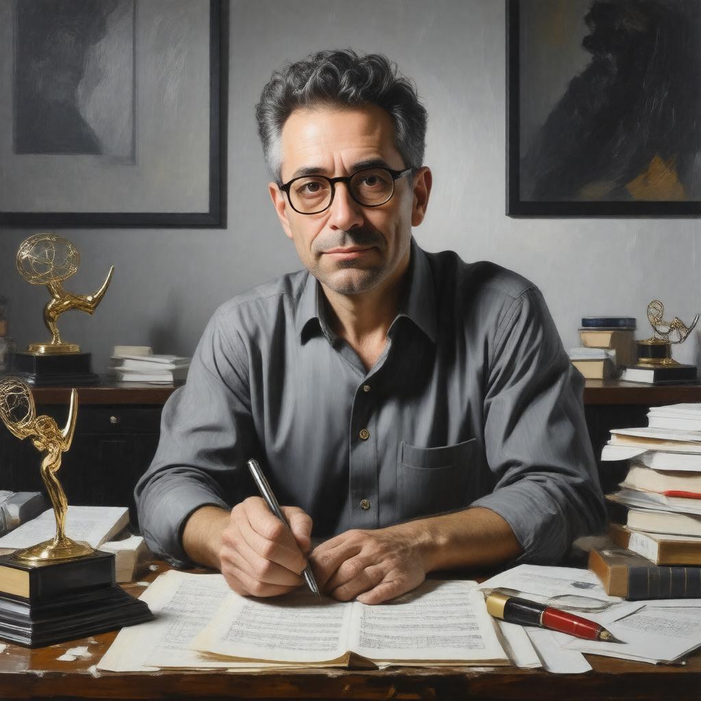 AI-created image of Jonathan Larson