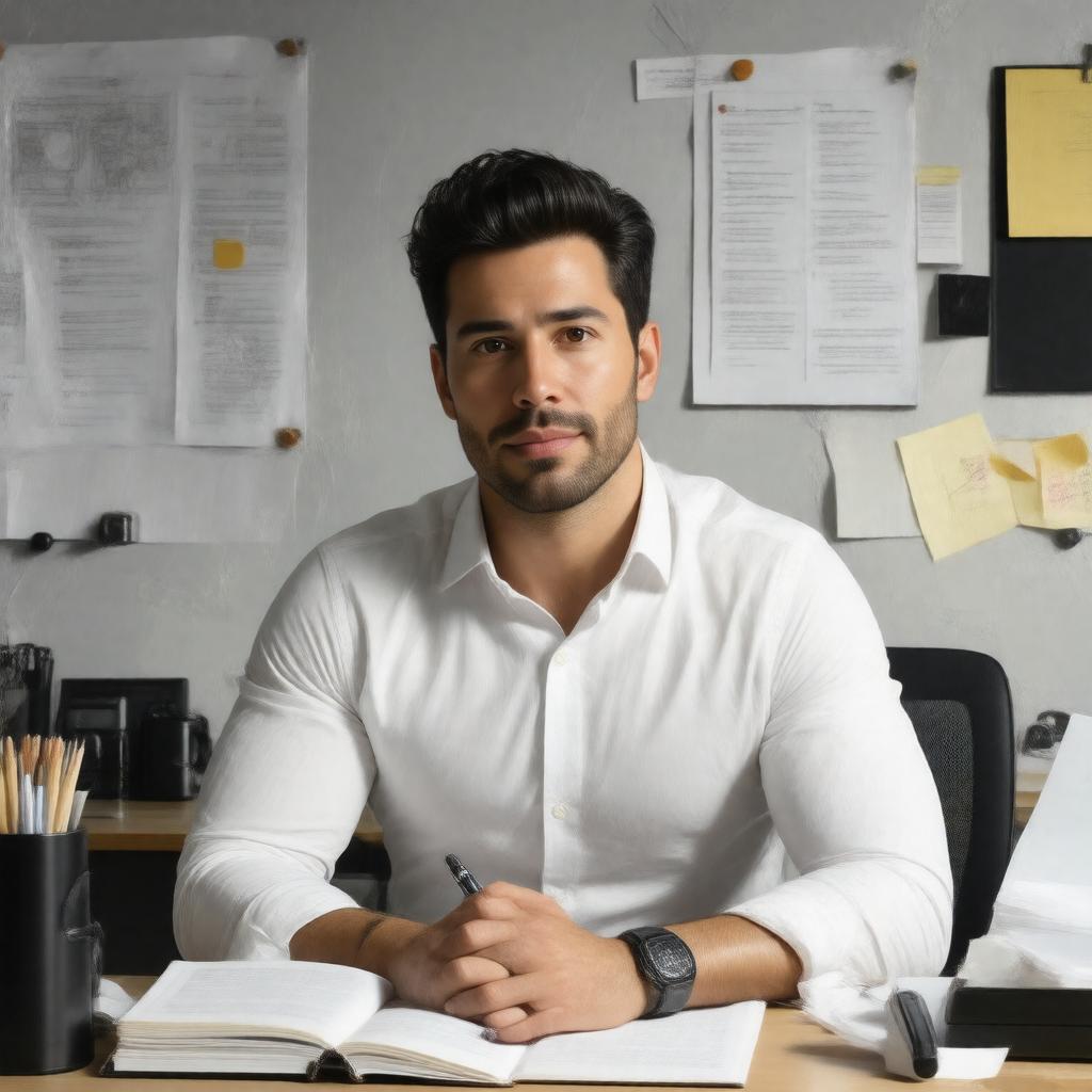 AI-created image of Jonathan Lisco