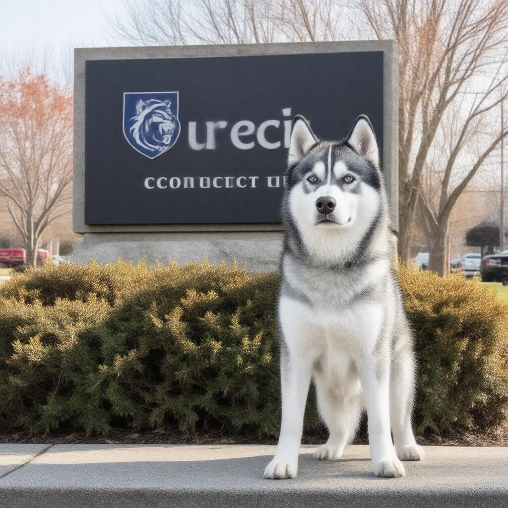 AI-created image of Jonathan the Husky