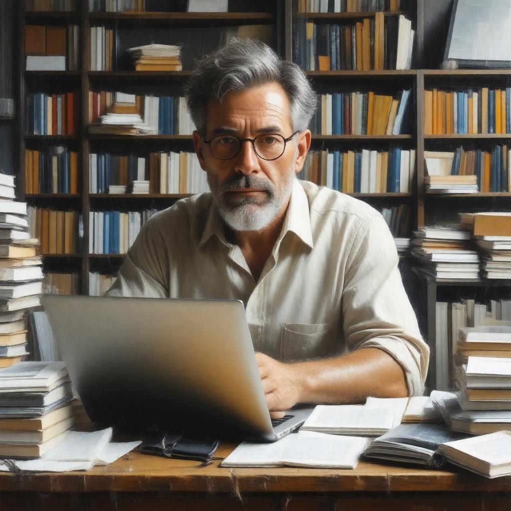 AI-created image of Jonathon Sturgeon