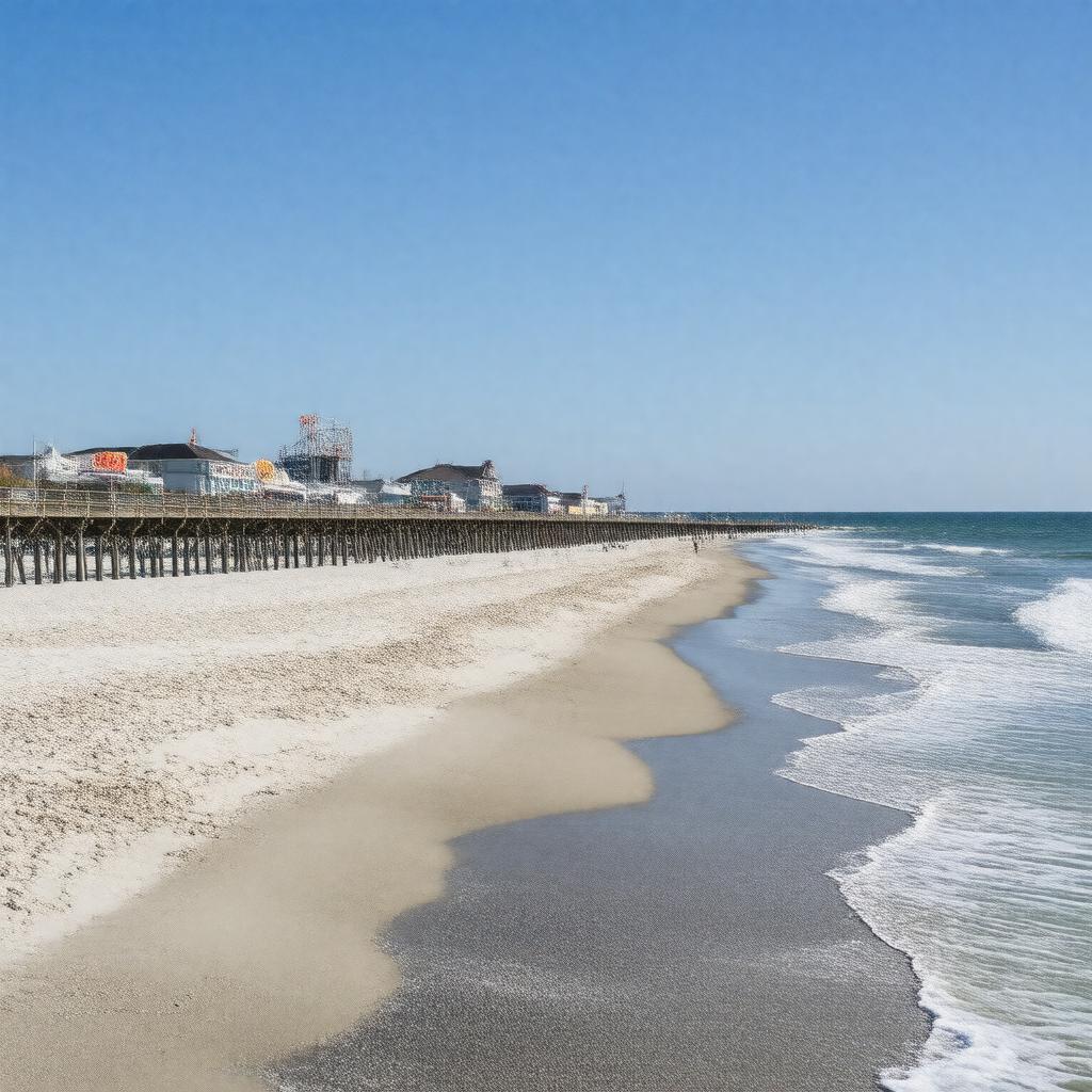 AI-created image of Jones Beach