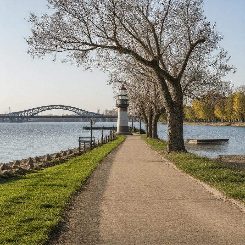 AI-created image of Jones Point Park