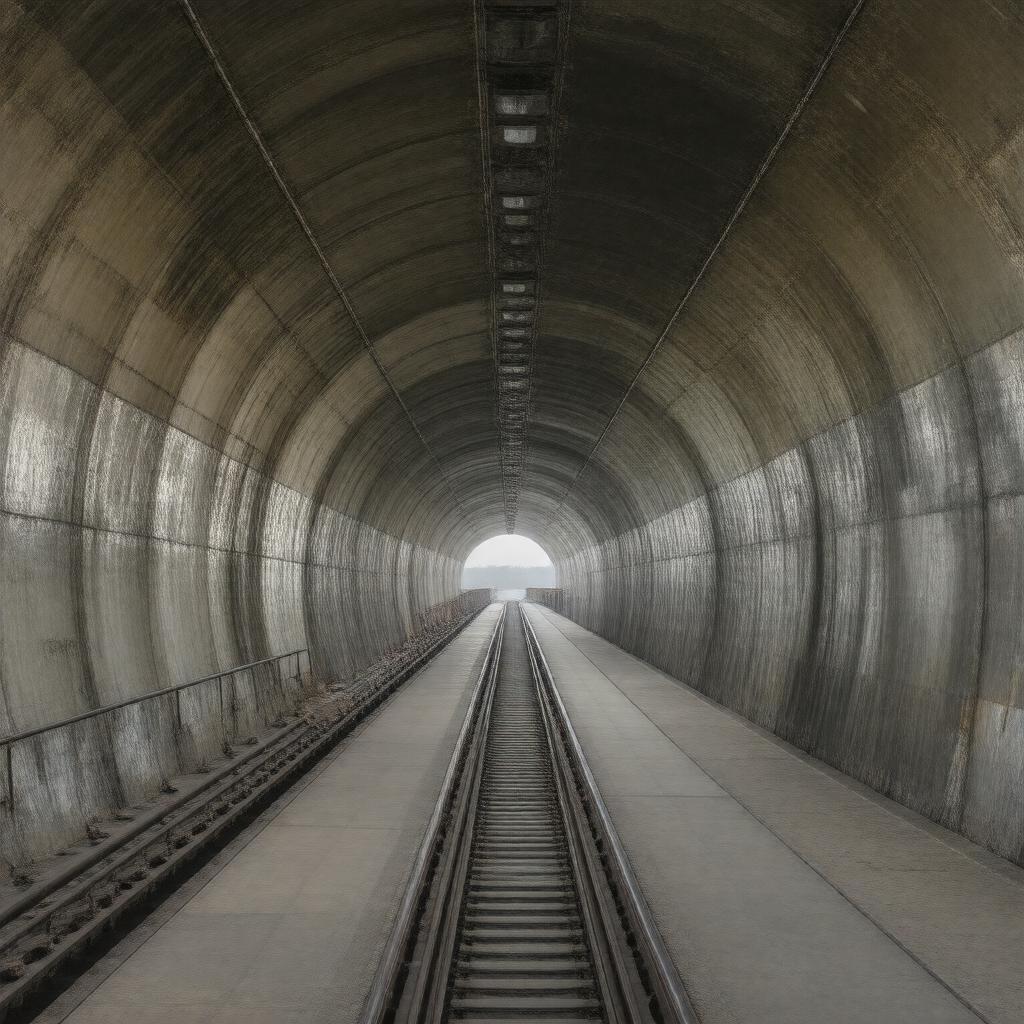 Click to view larger image AI-created image of Joralemon Street Tunnel