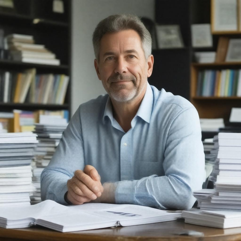 AI-created image of Jordan Scott