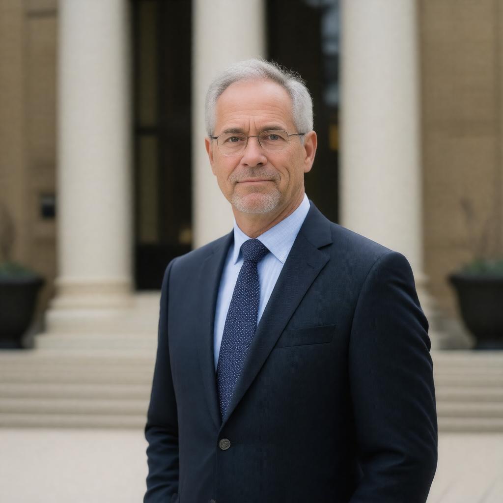 AI-created image of Jordan Steiker