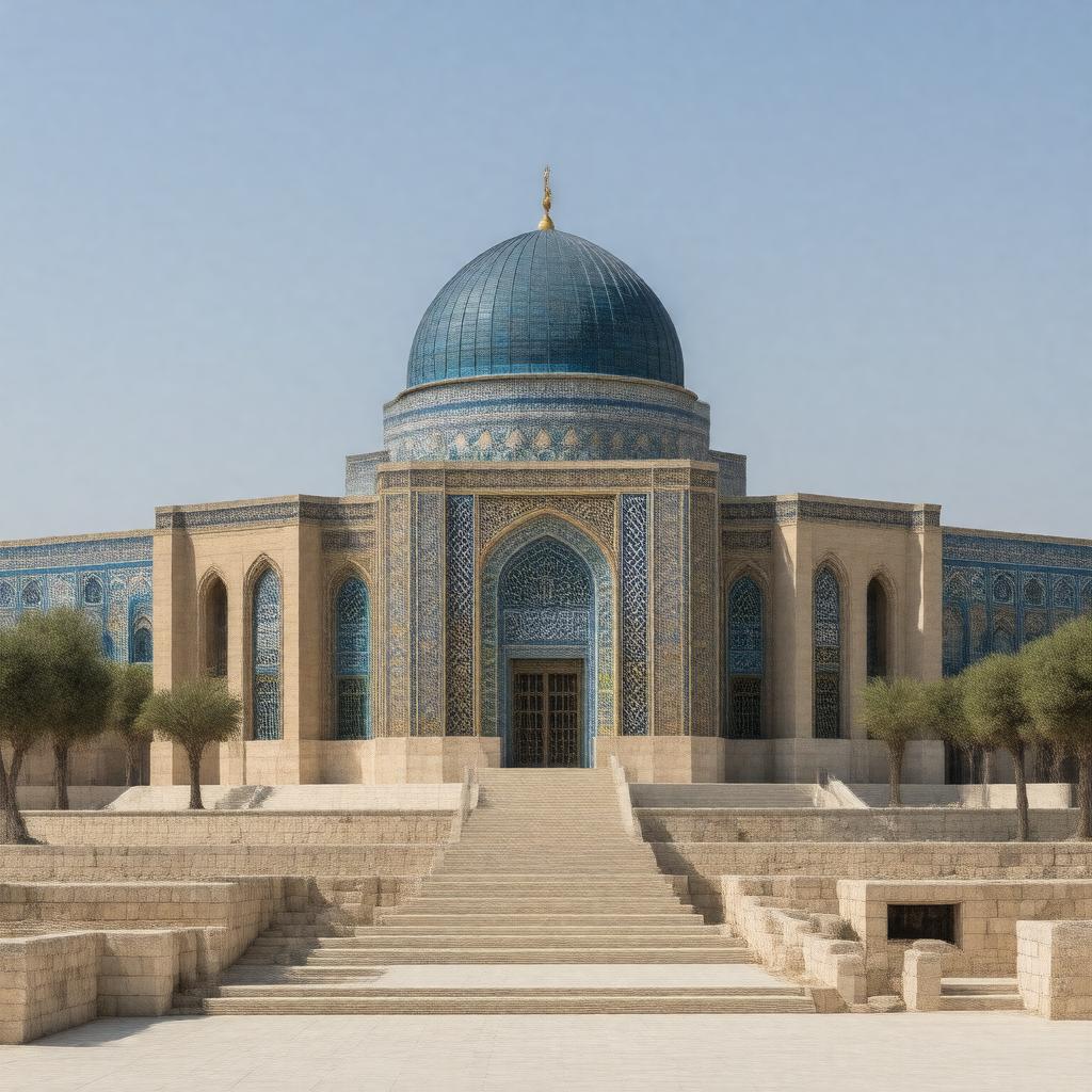 AI-created image of Jordanian Waqf