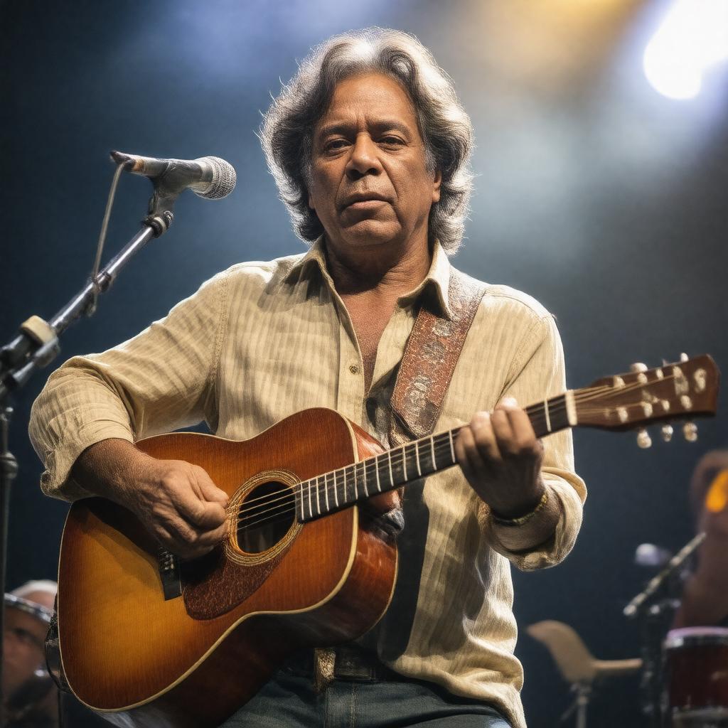 AI-created image of José Feliciano