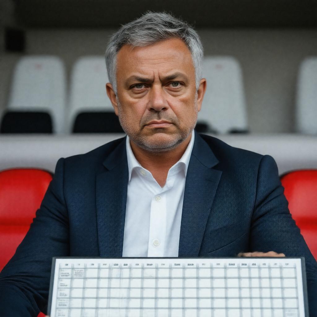 AI-created image of José Mário dos Santos Mourinho Félix