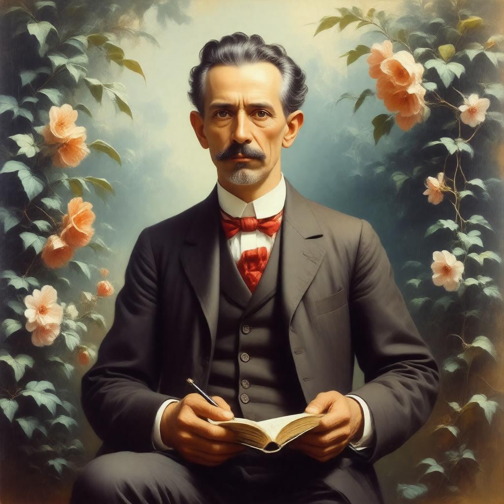 AI-created image of José Martí