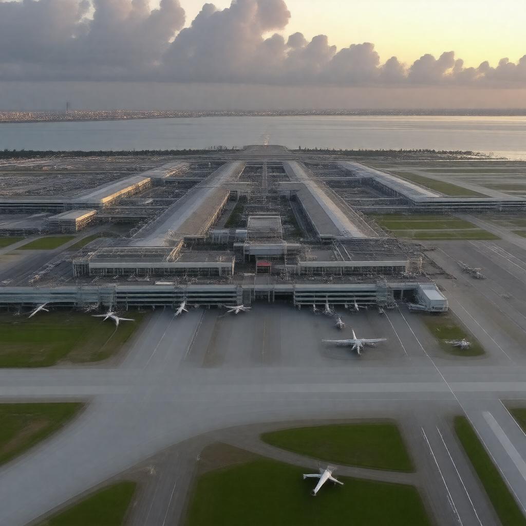 AI-created image of José Martí International Airport