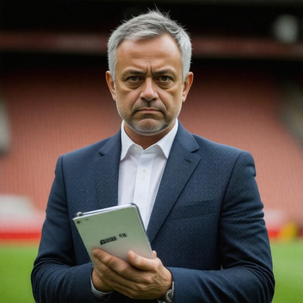 AI-created image of José Mourinho