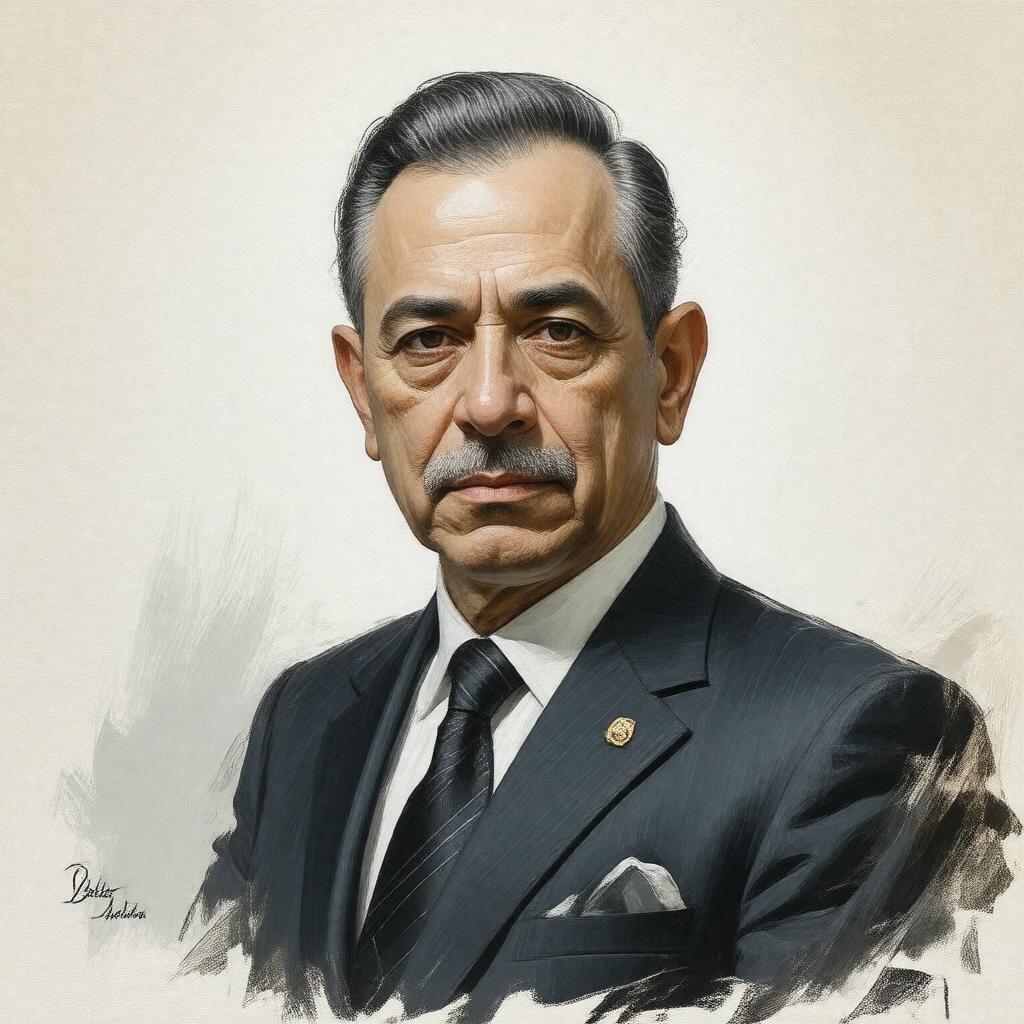 AI-created image of José Ramón López Beltrán