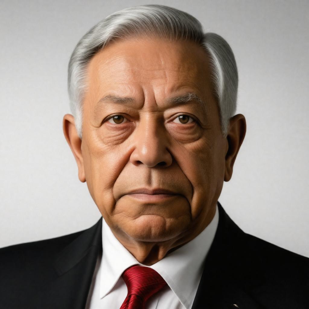 AI-created image of José Ramón López Obrador