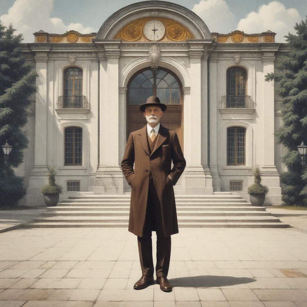 AI-created image of Josef Hoffmann