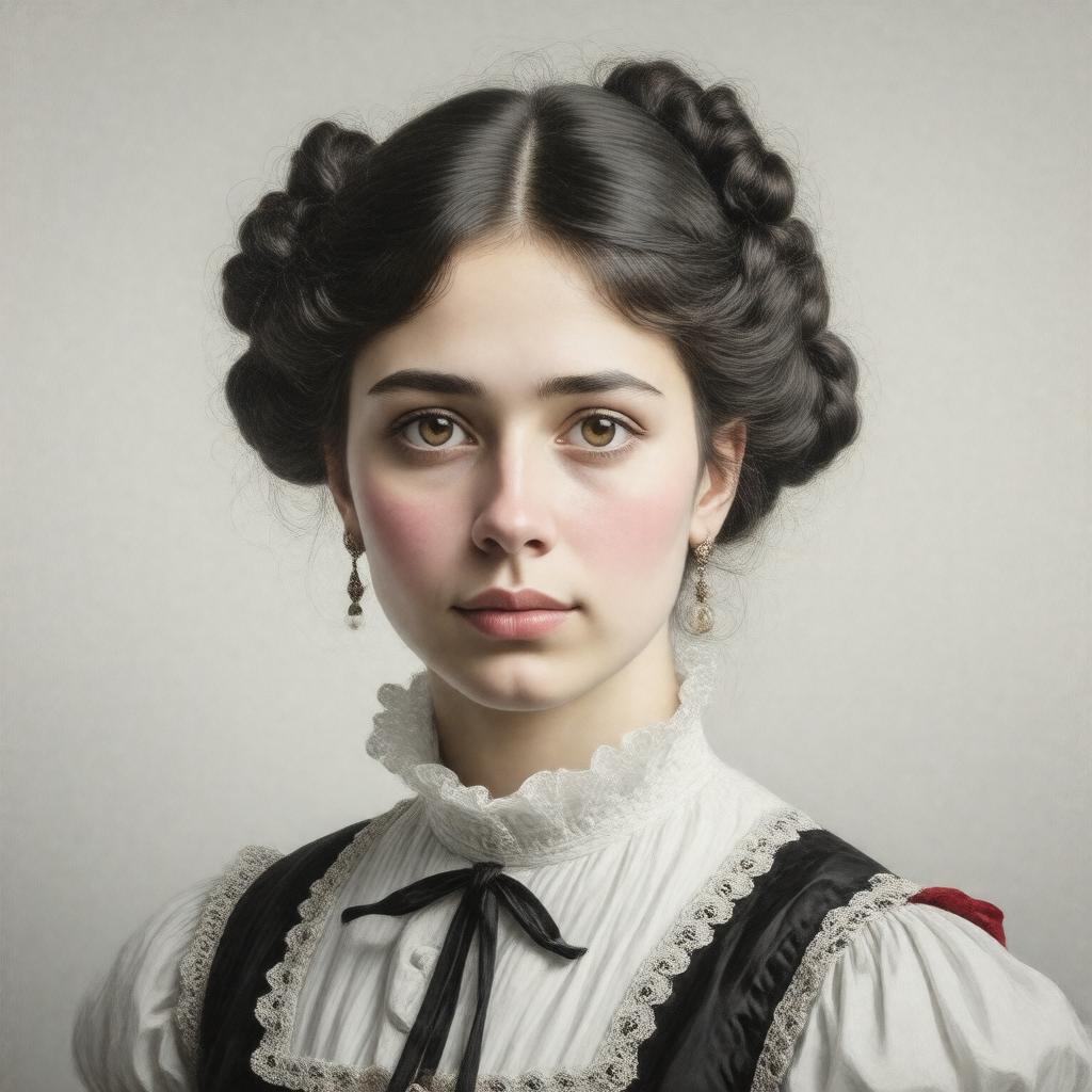 Click to view larger image AI-created image of Josefine Anna Henninger