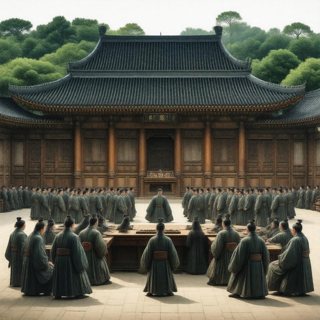 AI-created image of Joseon government