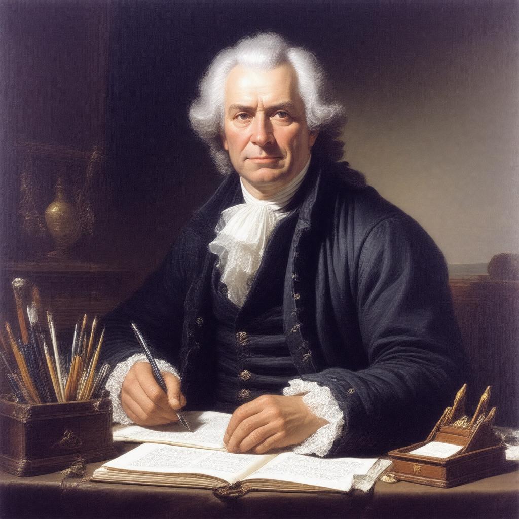 AI-created image of Joseph-Louis Lagrange