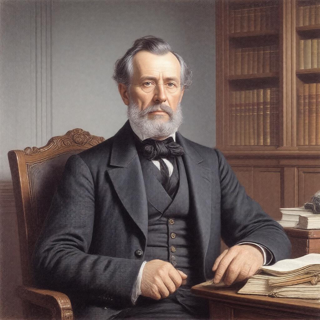 Click to view larger image AI-created image of Joseph Alden