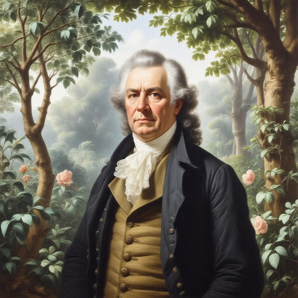 AI-created image of Joseph Banks