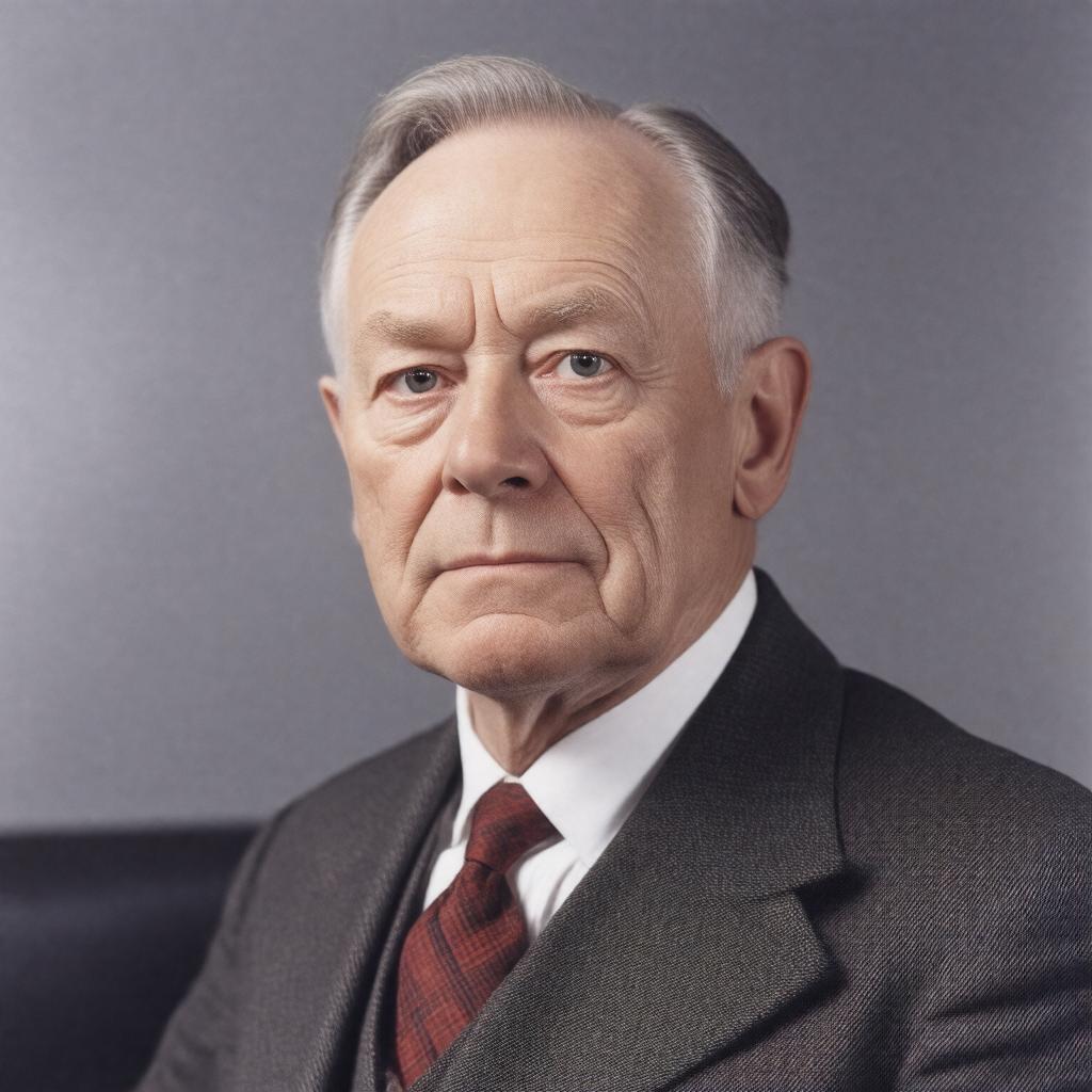 AI-created image of Joseph Barcroft