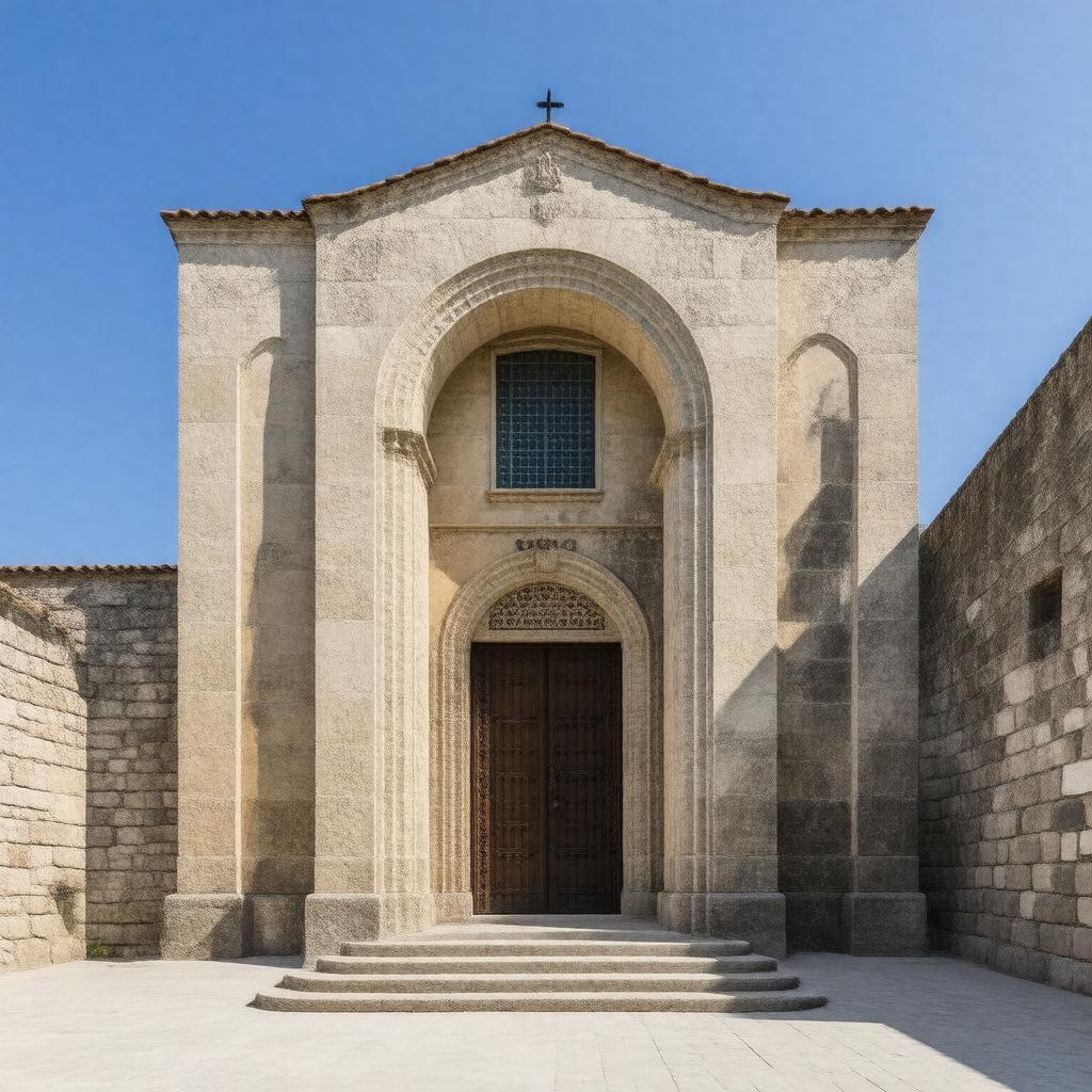 Click to view larger image AI-created image of Joseph Caro Synagogue