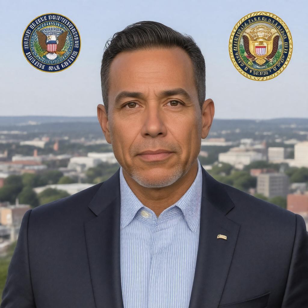 AI-created image of Joseph Curtatone