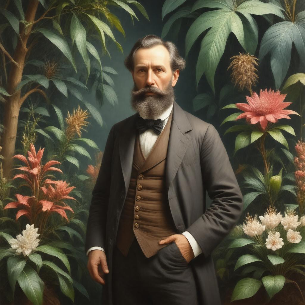 AI-created image of Joseph Dalton Hooker