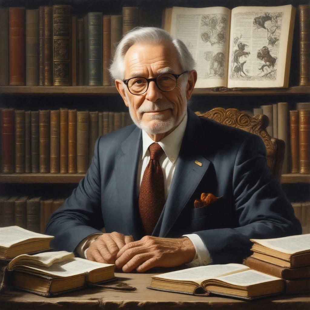 Click to view larger image AI-created image of Joseph F. O'Callaghan