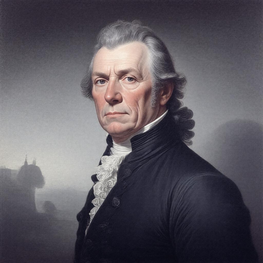 AI-created image of Joseph Galloway