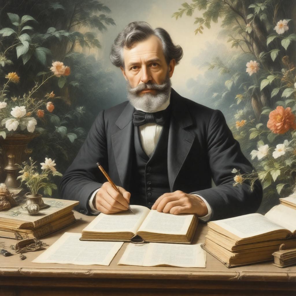 Click to view larger image AI-created image of Joseph Gerhard Zuccarini