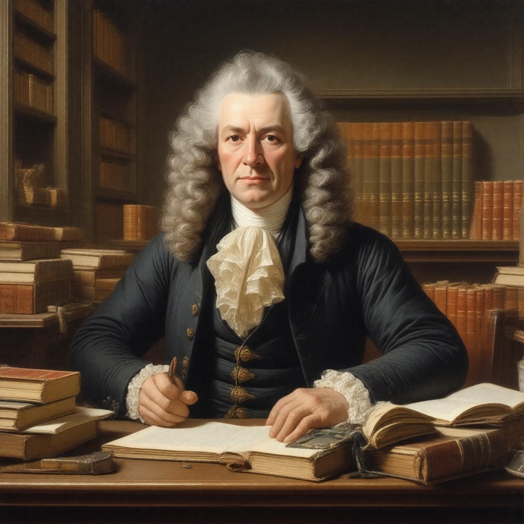 AI-created image of Joseph Johnson (publisher)