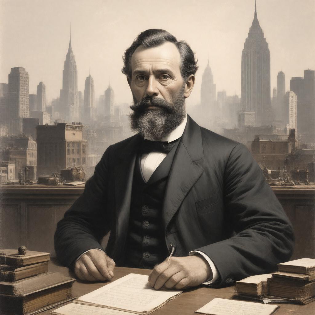 AI-created image of Joseph K.C. Forrest