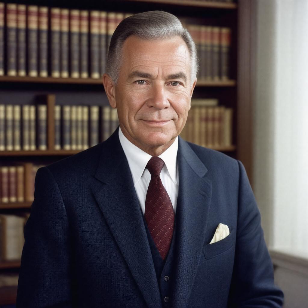 AI-created image of Joseph L. Mailman