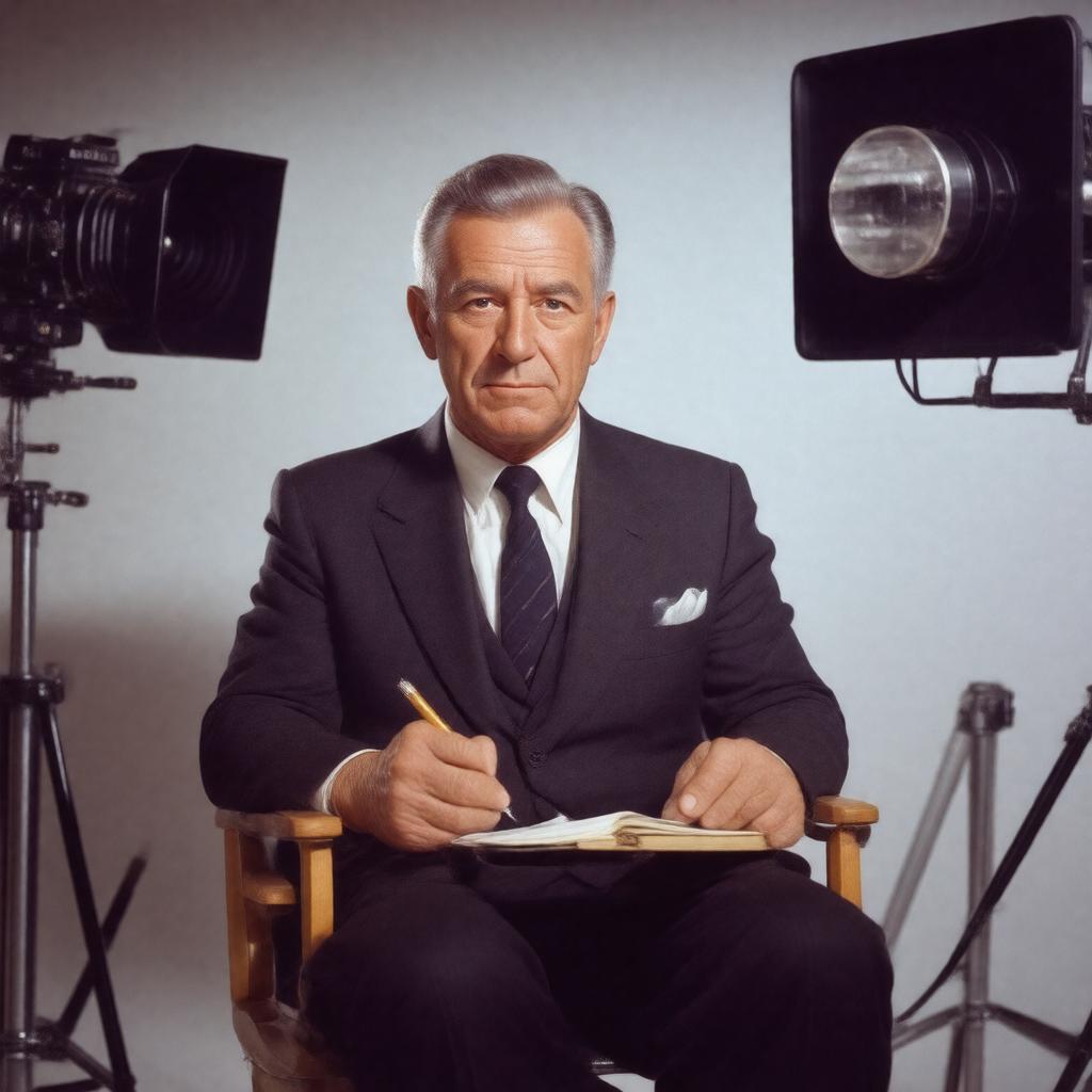 AI-created image of Joseph L. Mankiewicz