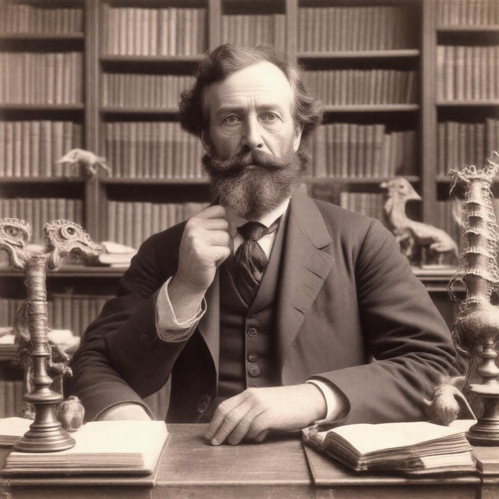 AI-created image of Joseph Leidy