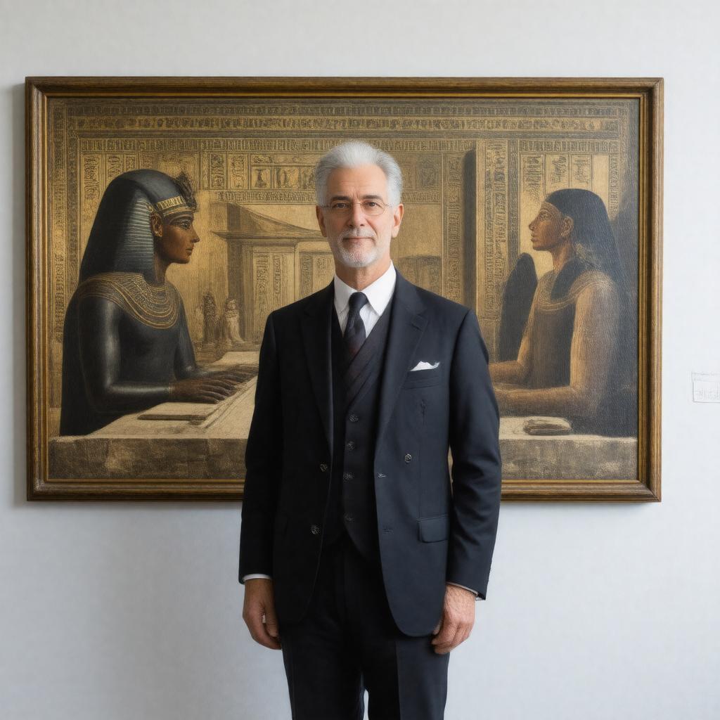 AI-created image of Joseph Lindon Smith